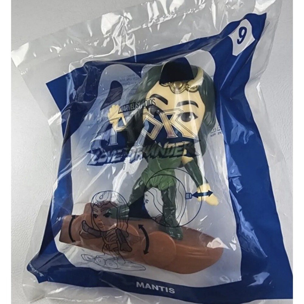 McDonald's 2022 THOR LOVE and‎ THUNDER Marvel New Happy Meal Toy MANTIS #9